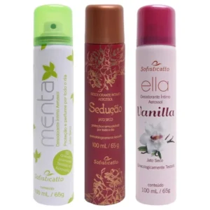 Desodorante Íntimo Aerosol Aromático 100ml