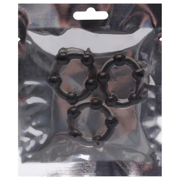 Kit Anel Peniano 3 Unidades 3,7cm Sexy Import - Imagem 2