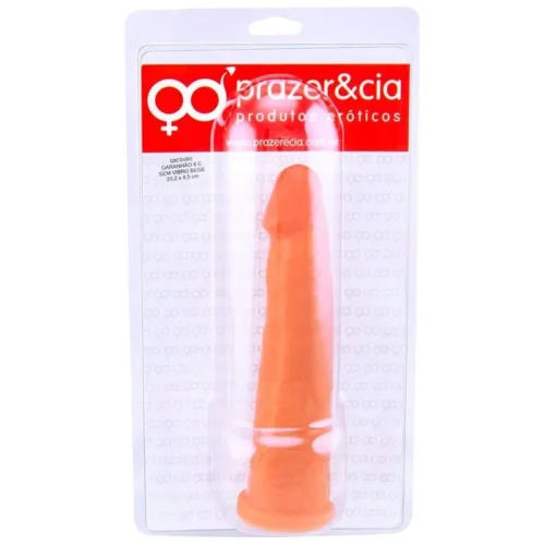 Pênis De Borracha Maciça 20,2 x 4,5cm