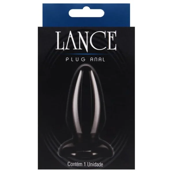 Plug Anal Borracha Maciço 10 X 3,5cm Kgel - Imagem 2