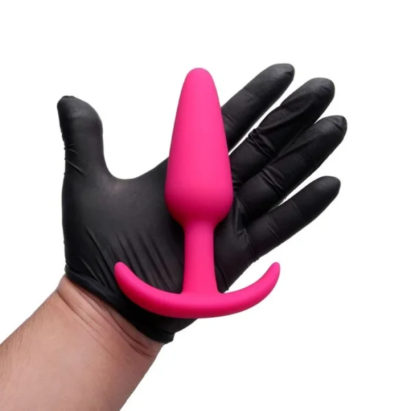 Plug Anal Cônico Silicone 12,5 x 3,2cm Sexy Import - Imagem 2