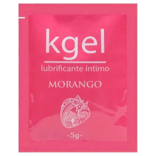 Sachê Lubrificante Íntimo Morango 5g Kgel