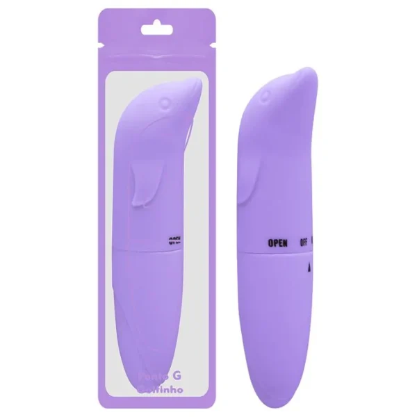 Vibrador Golfinho Toque Aveludado - Imagem 10