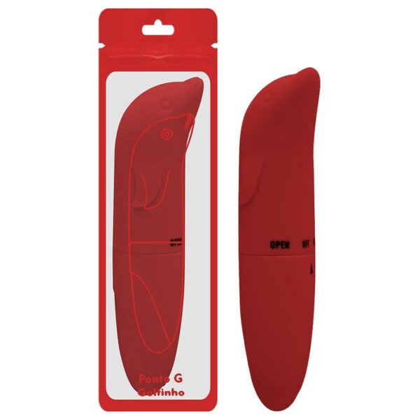 Vibrador Golfinho Toque Aveludado - Imagem 3