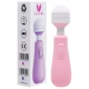 Vibrador Varinha Mágica 2 Vibrações Flexível 15 x 3cm