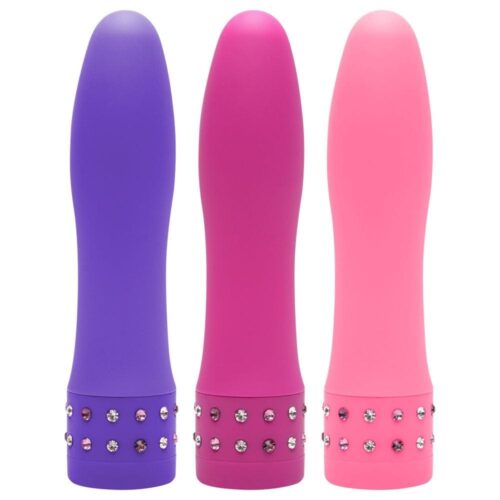 Vibrador Diamond Toque Aveludado 10 X 2,2cm Vipmix