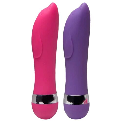 Vibrador Ponto G Aveludado Com 11,5 X 2,5cm Vipmix