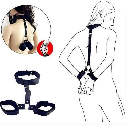 Kit Sado Algema Pulso e Pescoço