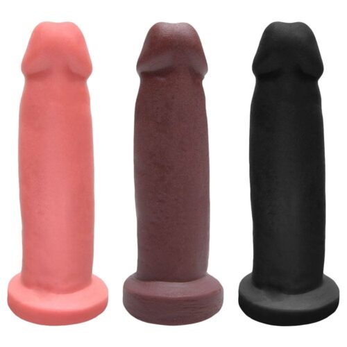 Pênis De Borracha Maciça 15,4 x 3,9cm