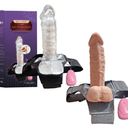 Cinta Peniana com Pênis Vertebrado e Vibro