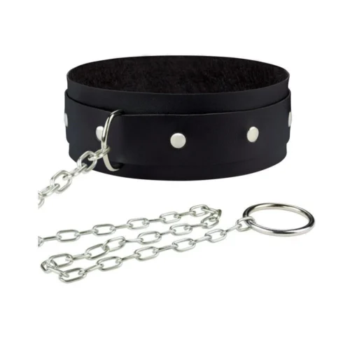 Coleira c/ Guia 1 Metro de Corrente