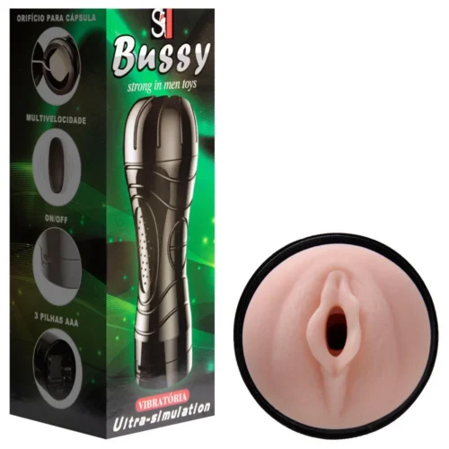 Masturbador Vibrador Vagina Cyberskin