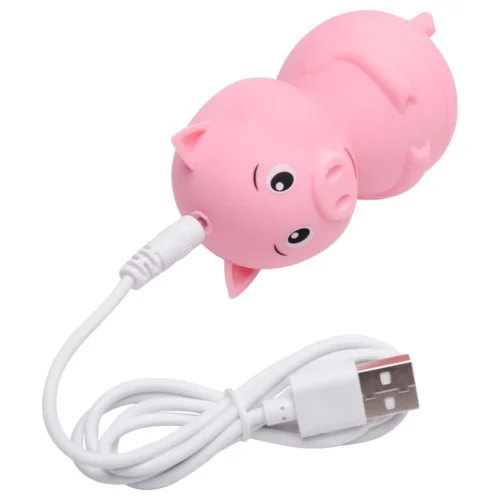 Piggy Porquinho Vibrador com 10 Modos de Pulsação