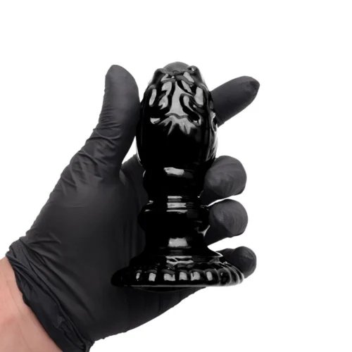 Plug Anal Silicone Textura 10,5 x 4 cm