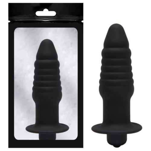 Plug Anal Vibrador com 10 Modos 11 x 3cm