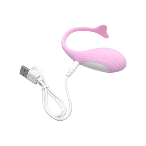 Vibrador Whale via APP Recarregável USB