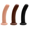 Dildo Ponto G Borracha Maciça 16 x 4cm