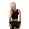 Harness Coleira com Algema em Couro
