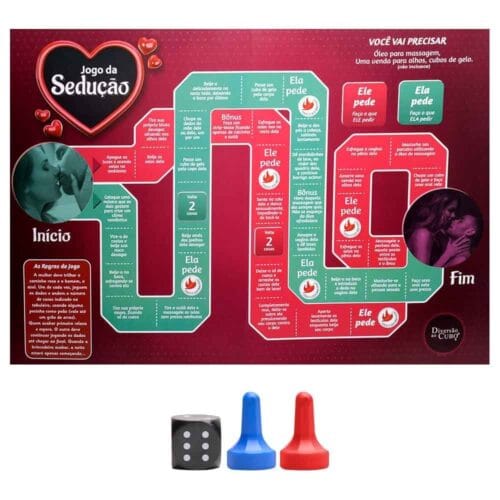 Jogo da Sedução Tabuleiro