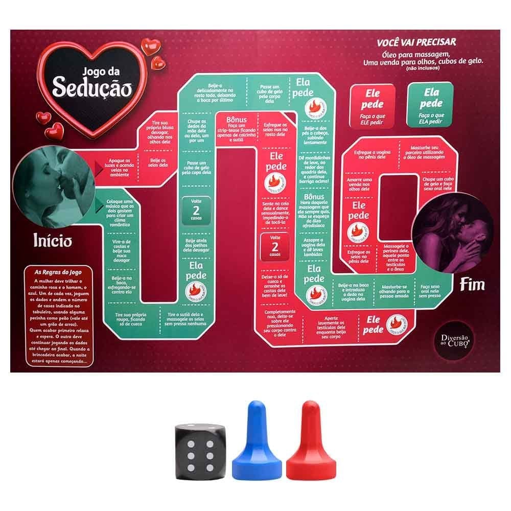 Jogo da Sedução Tabuleiro