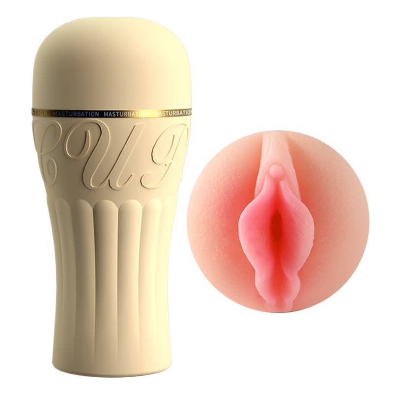 Masturbador Masculino com Formato Anatômico de Vulva