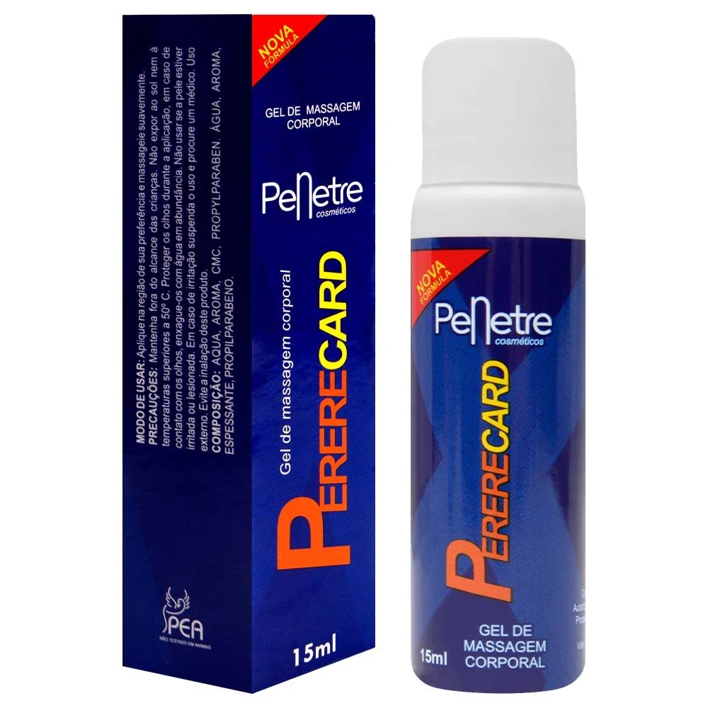 Pererecard Gel Lubrificante Sexo Oral de Amarula 15ml