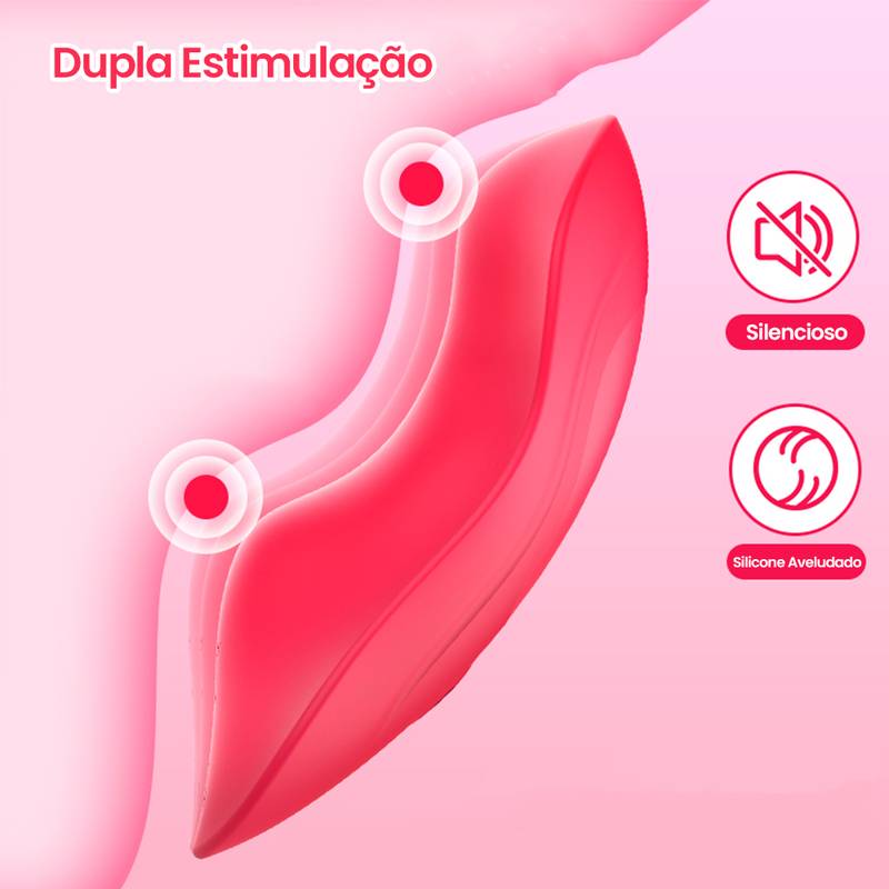 Vibrador de Calcinha via APP USB